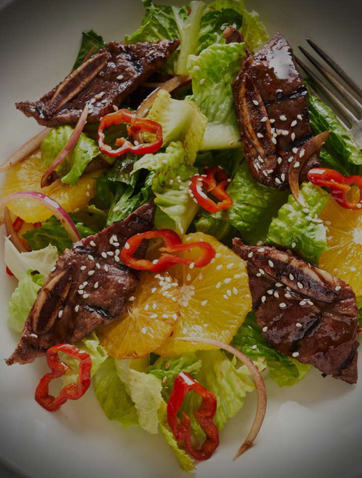 炙烤橙薑牛仔骨